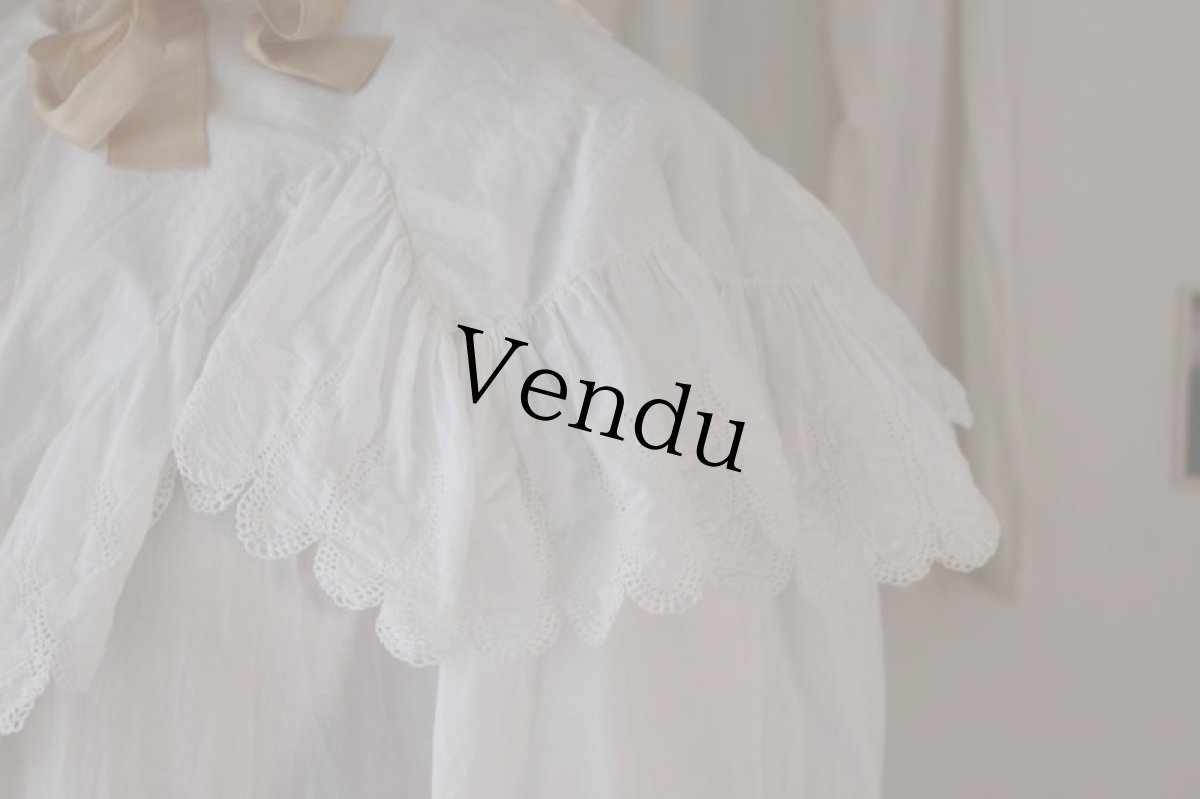 画像8: フレンチアンティーク前開きワンピース (8)