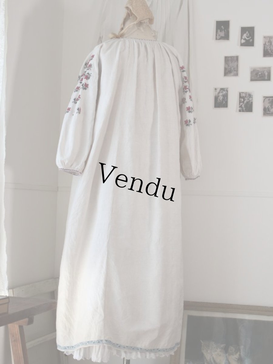 画像3: ウクライナ刺繍ワンピース (3)