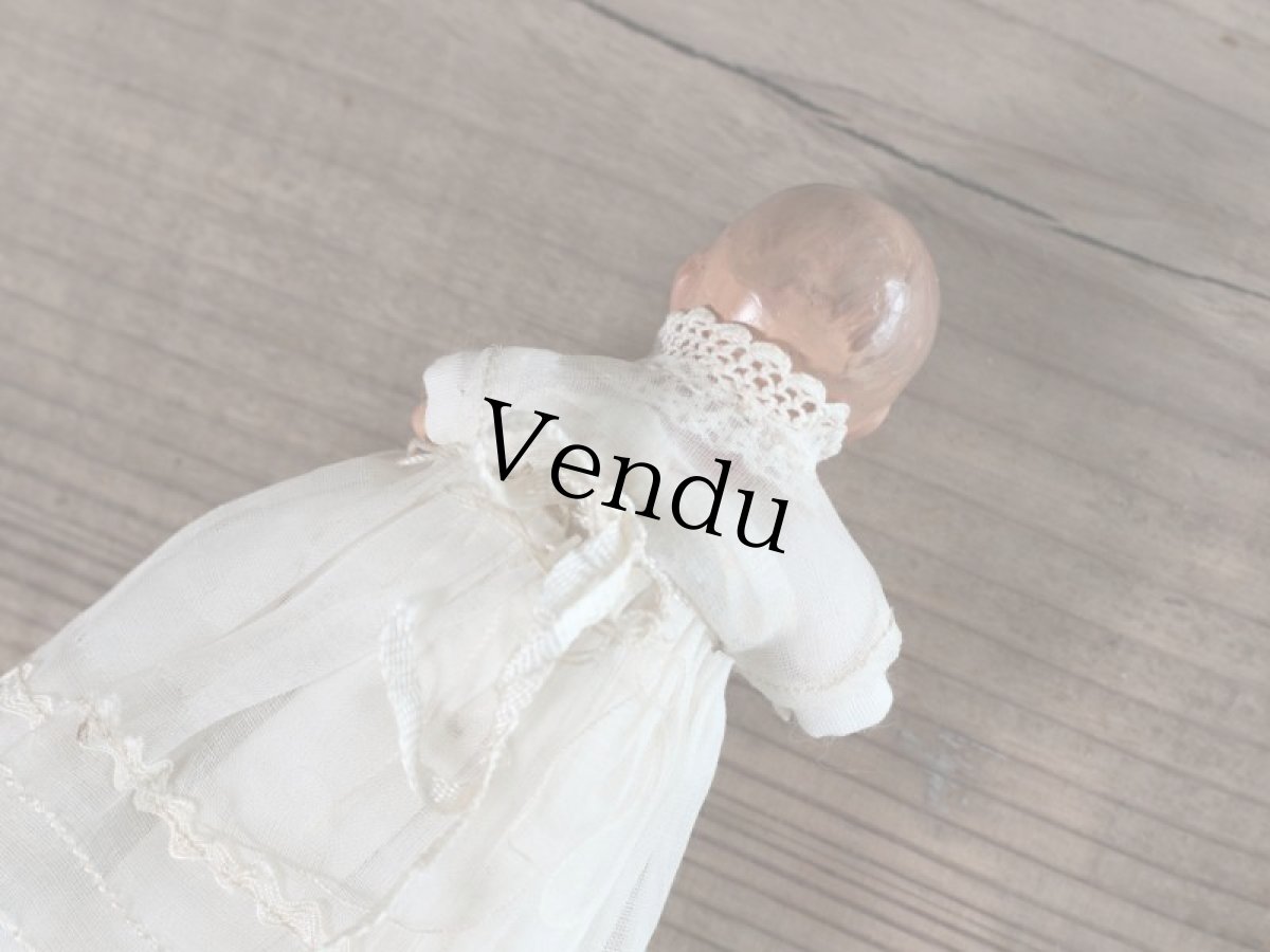 画像4: 洗礼ドレスのベビー (4)