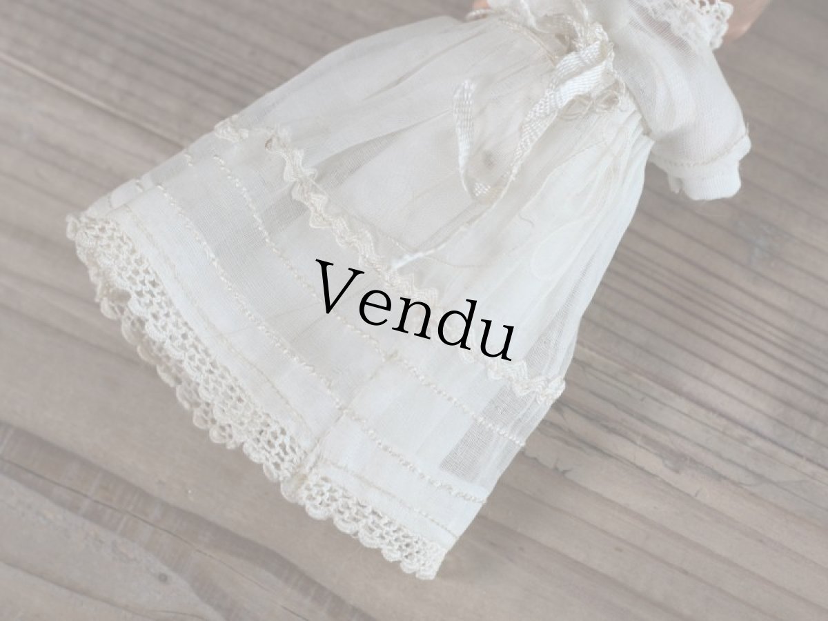 画像5: 洗礼ドレスのベビー (5)