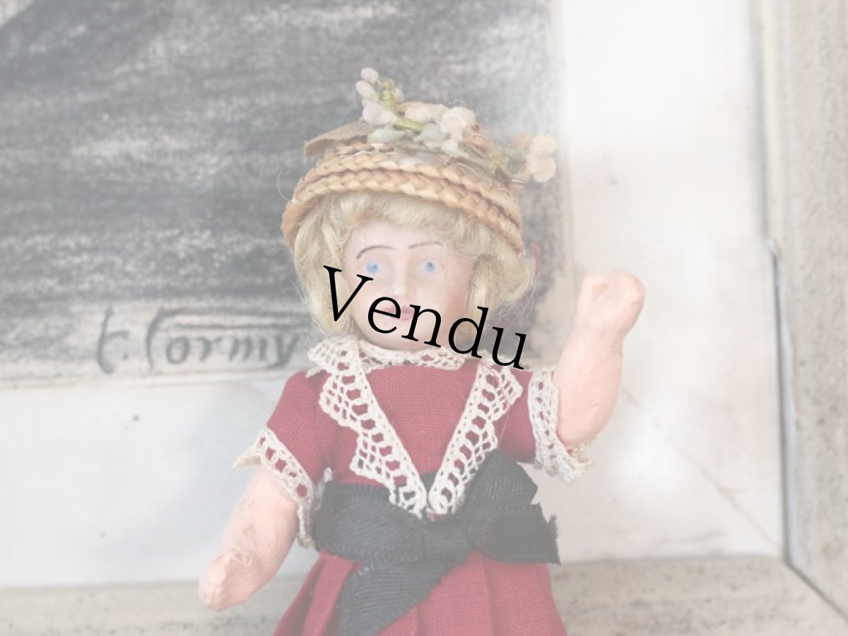 画像2: 麦わら帽子のミニョネット (2)