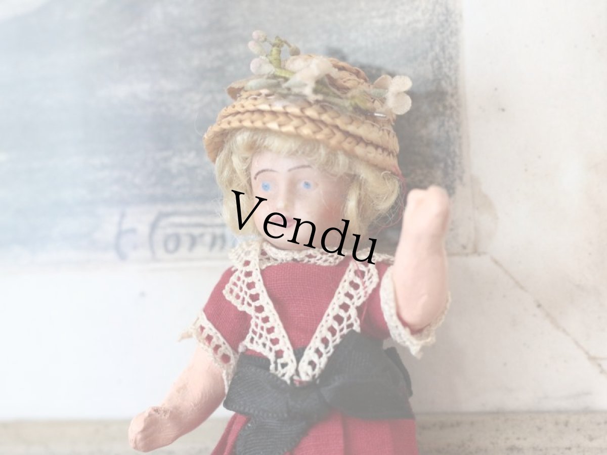 画像4: 麦わら帽子のミニョネット (4)