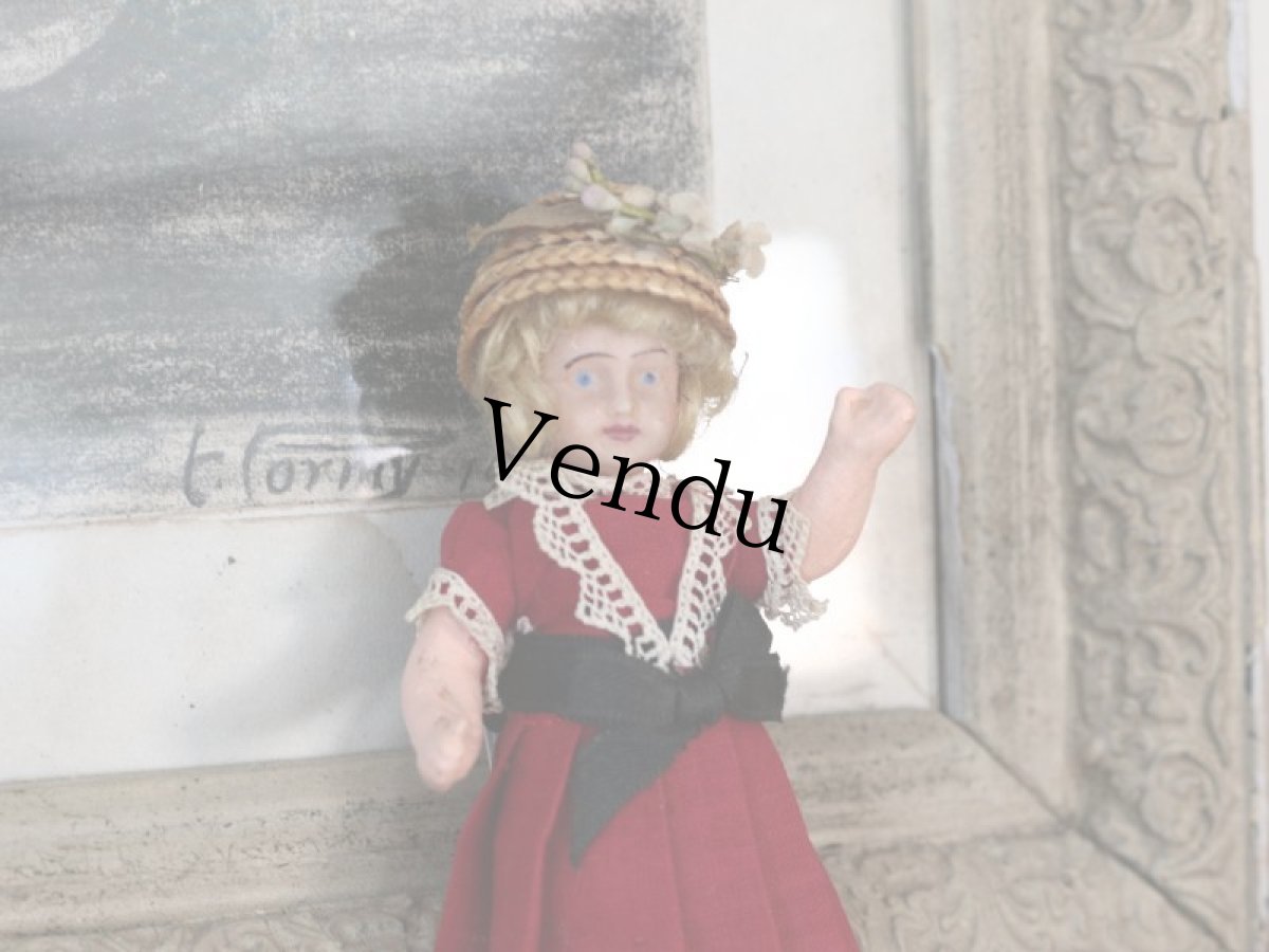 画像3: 麦わら帽子のミニョネット (3)