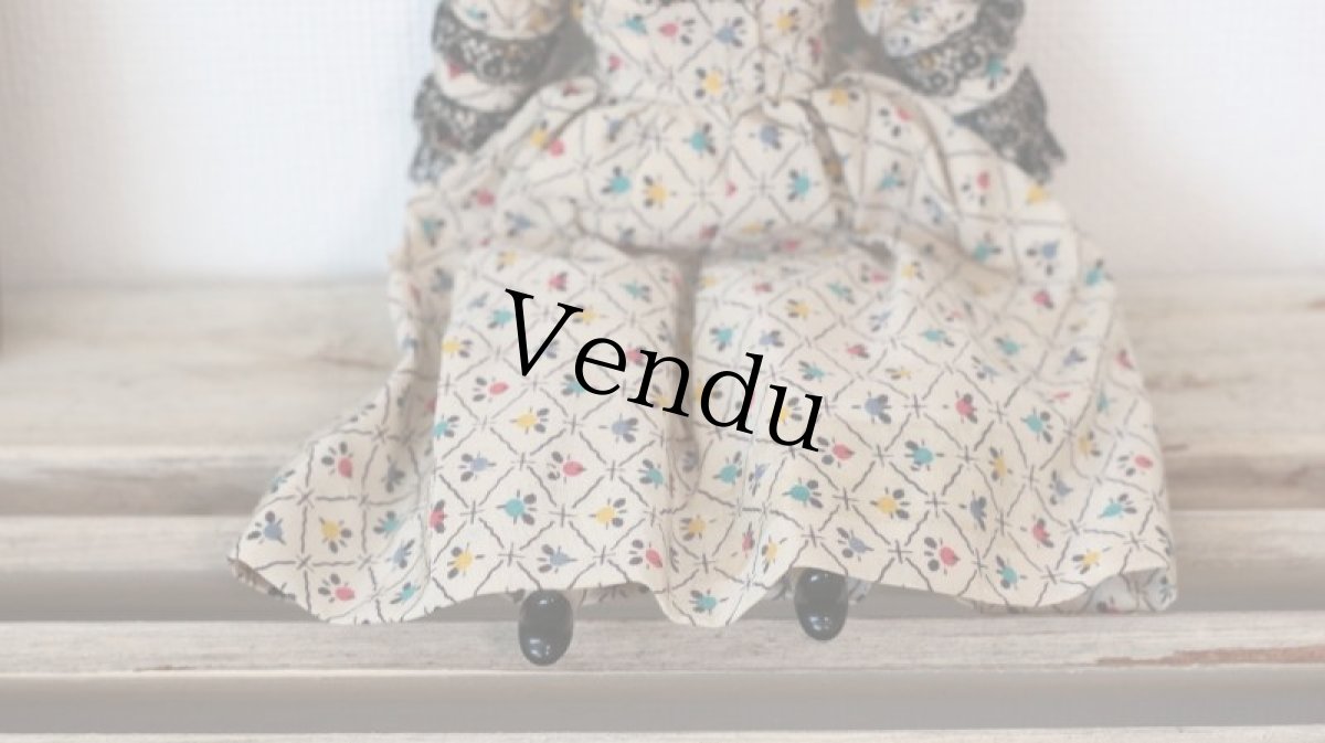 画像4: フラットヘッドのクラッシックチャイナヘッドドール (4)