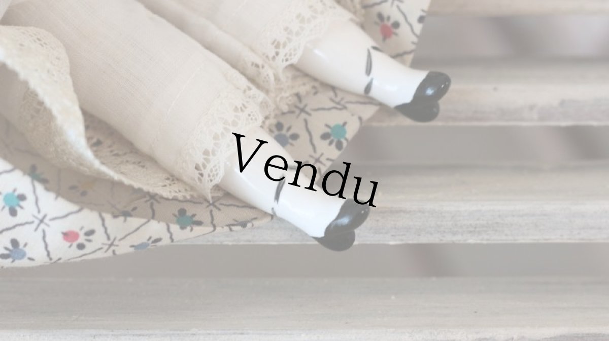 画像8: フラットヘッドのクラッシックチャイナヘッドドール (8)