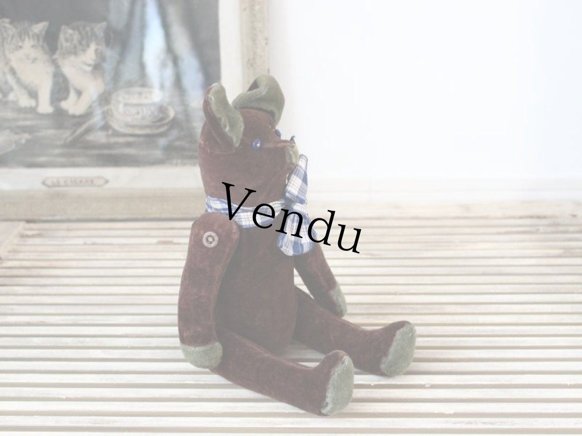 画像5: ブラウンのフレンチベア (5)