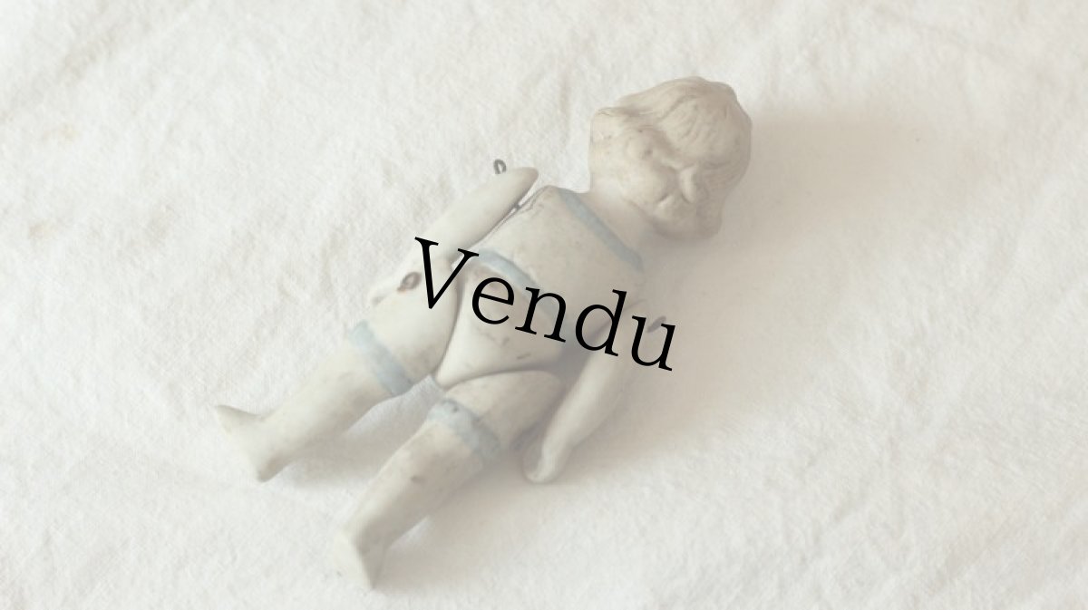 画像9: ブロンドヘアのビスクドール/German (9)