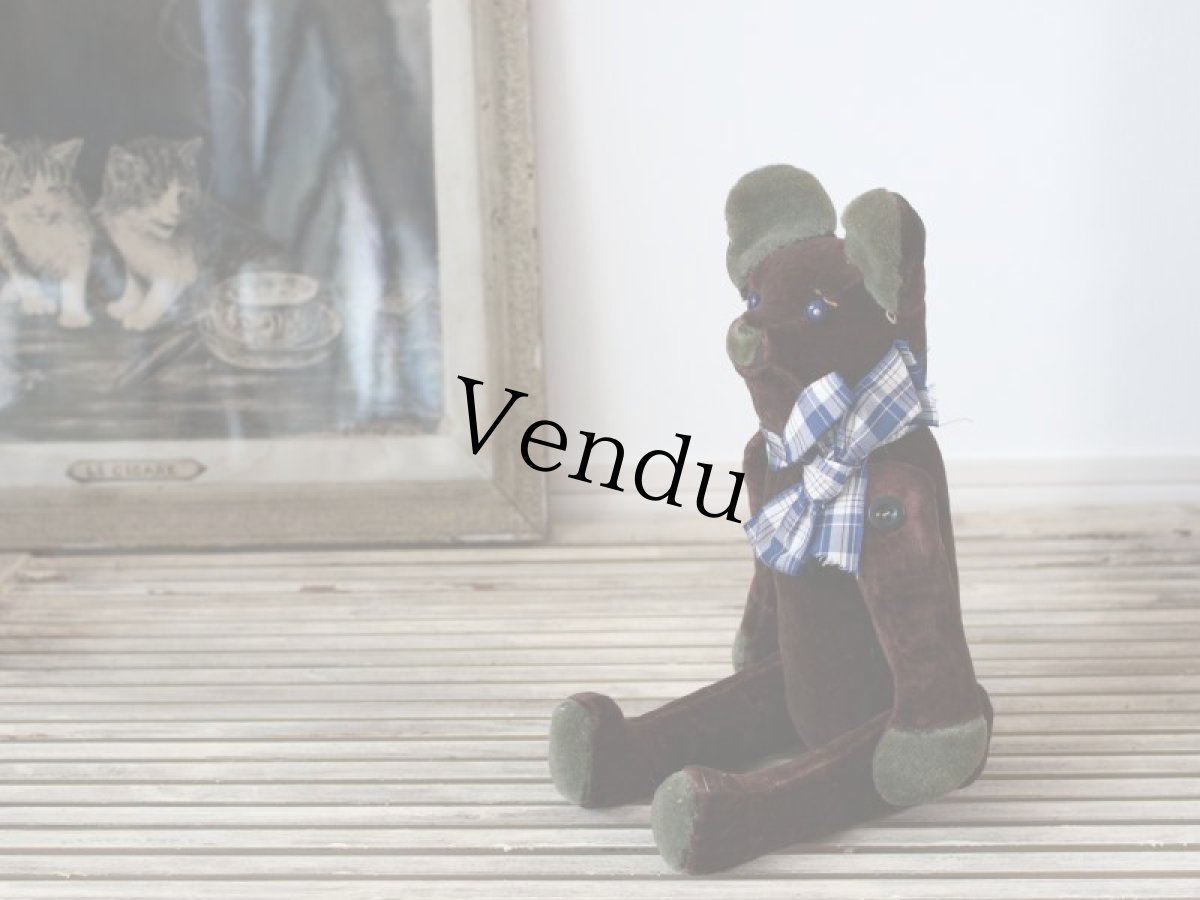 画像6: ブラウンのフレンチベア (6)