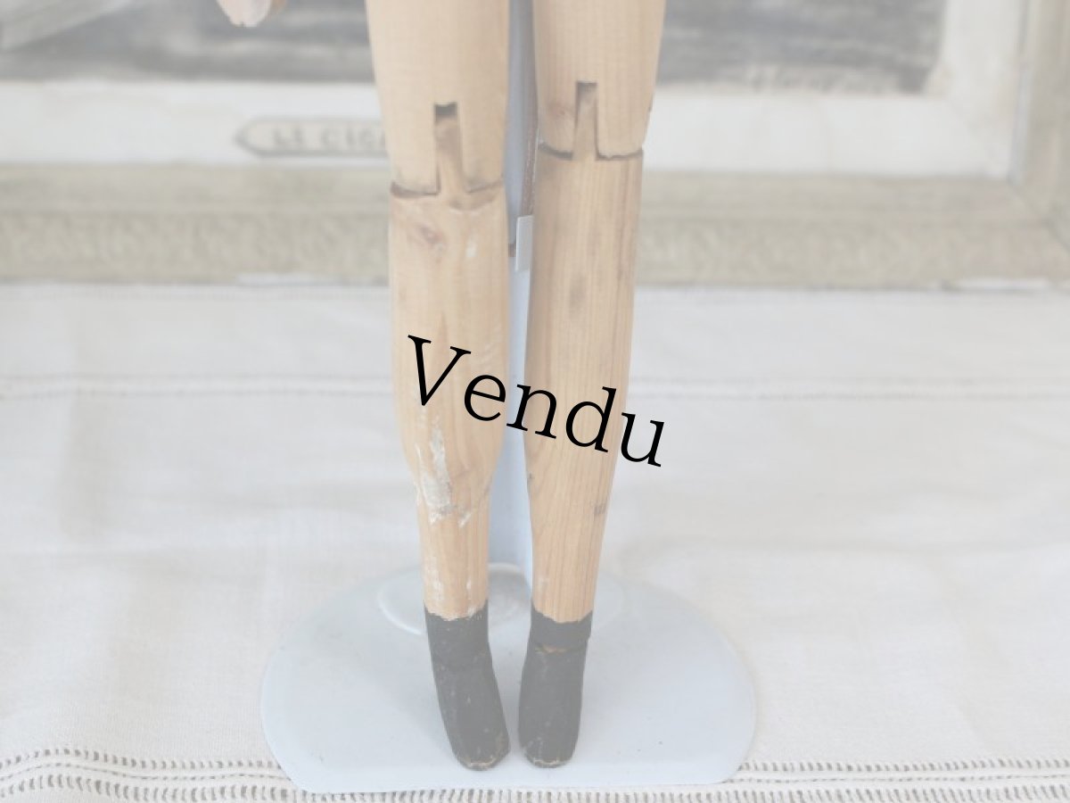 画像13: 大きなウッデン ペグ ドール //--sale-- (13)