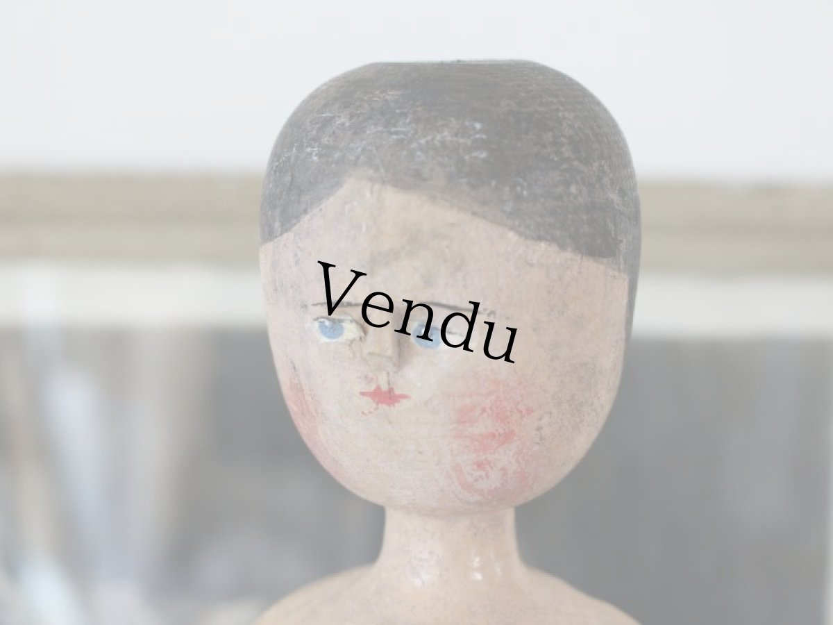 画像10: 大きなウッデン ペグ ドール //--sale-- (10)