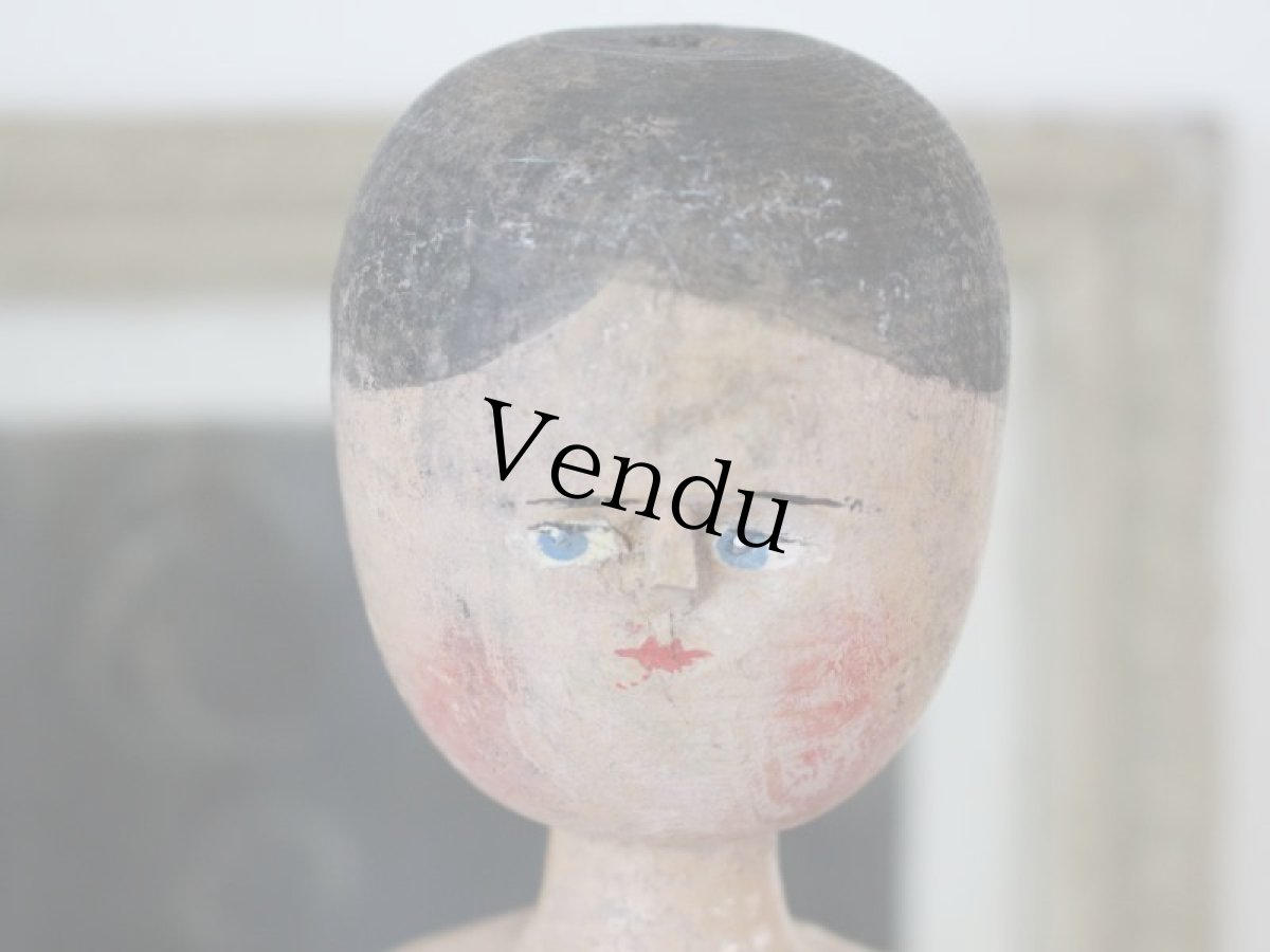 画像11: 大きなウッデン ペグ ドール //--sale-- (11)