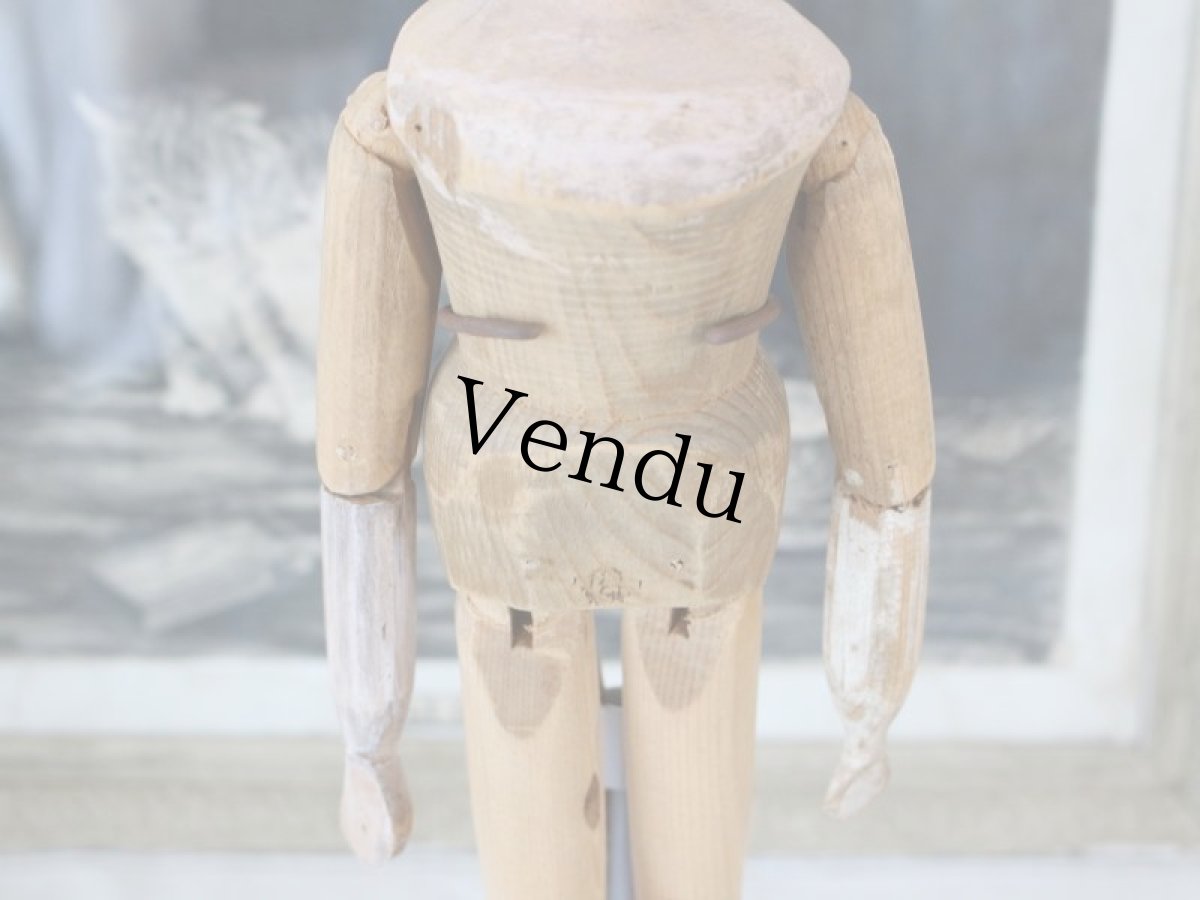 画像14: 大きなウッデン ペグ ドール //--sale-- (14)