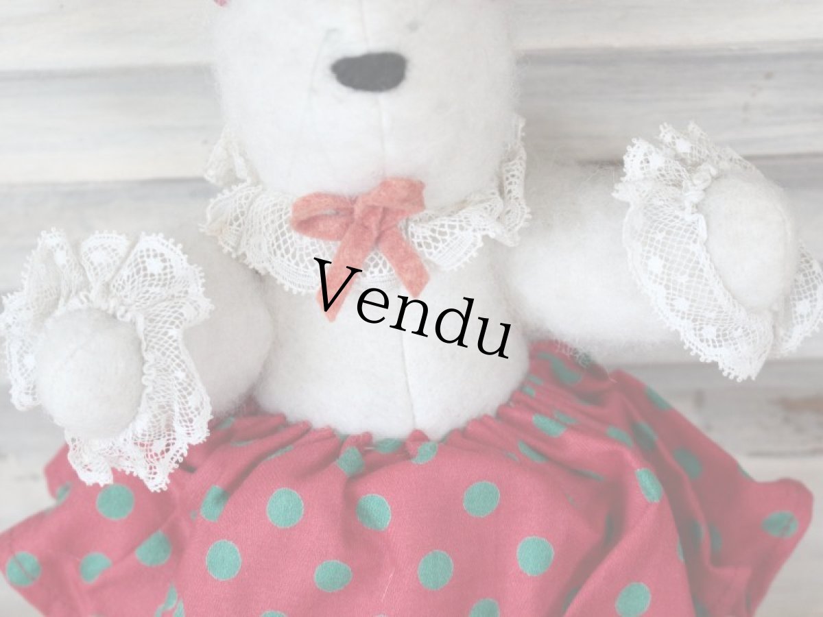 画像7: ドット耳の白兎/French (7)