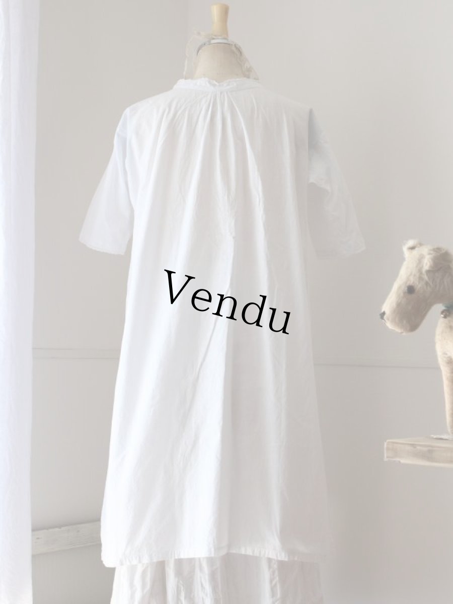 画像4: フランスアンティーク/フレンチワンピース (4)