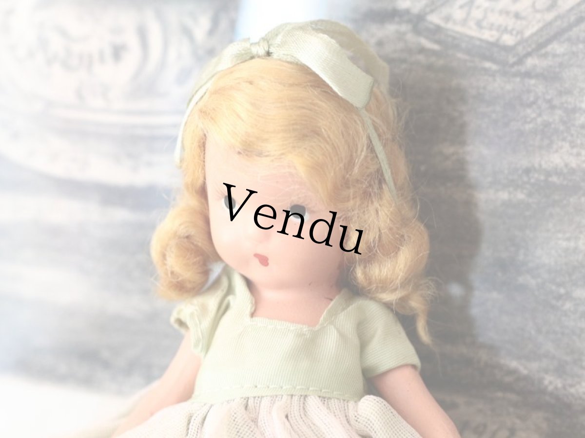 画像4: 若草色ドレスのNancy Ann / ナンシー アン ドール (4)