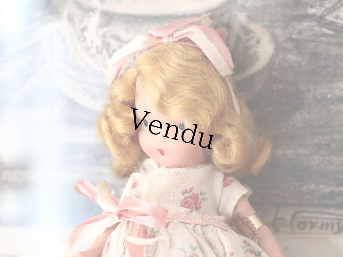 画像2: 薔薇のドレスのNancy Ann / ナンシー アン ドール (2)