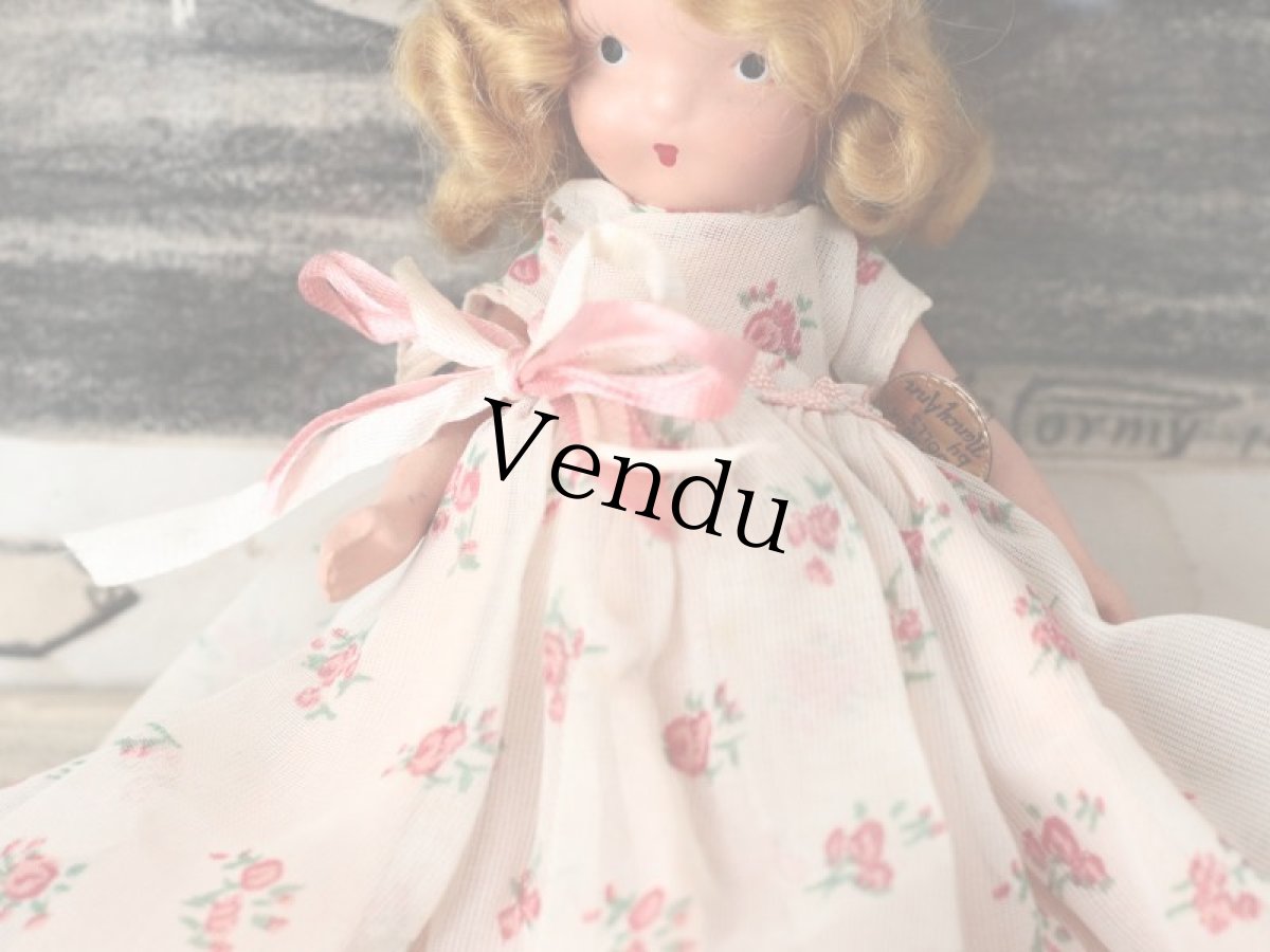 画像4: 薔薇のドレスのNancy Ann / ナンシー アン ドール (4)