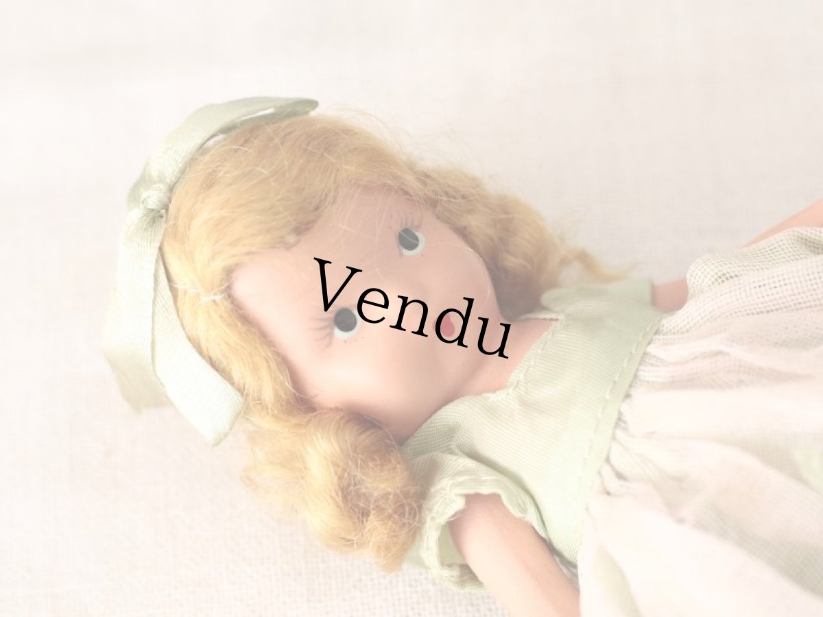 画像10: 若草色ドレスのNancy Ann / ナンシー アン ドール (10)