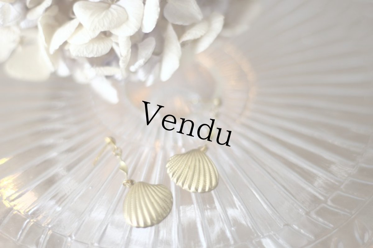 画像2: bRigitte:ピアス K07/ヨーロッパヴィンテージ (2)