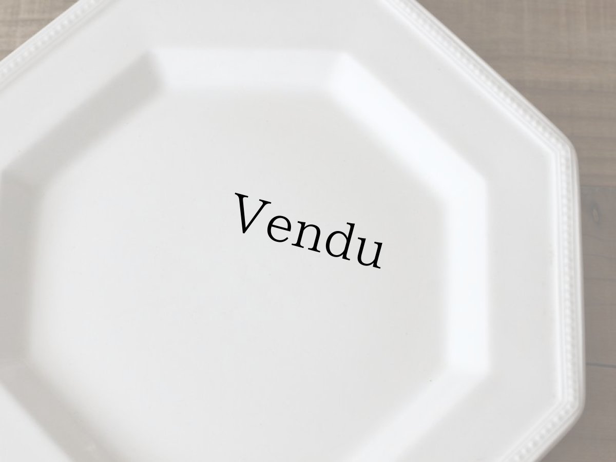 画像2: SALE++JOHNSON BROTHERS OCTOGONAL 19cmプレート  (2)