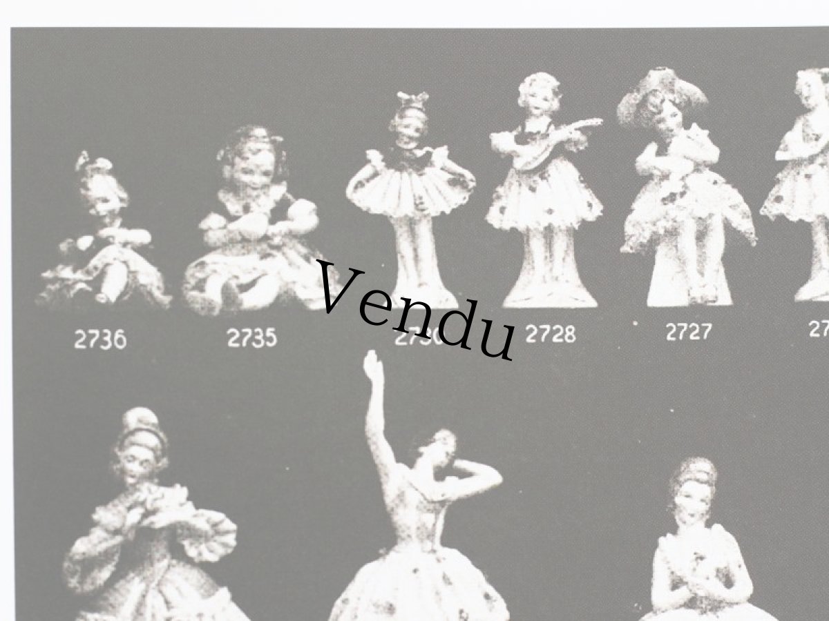画像9: Porcelain Spitzenfiguren/Hertwig (9)