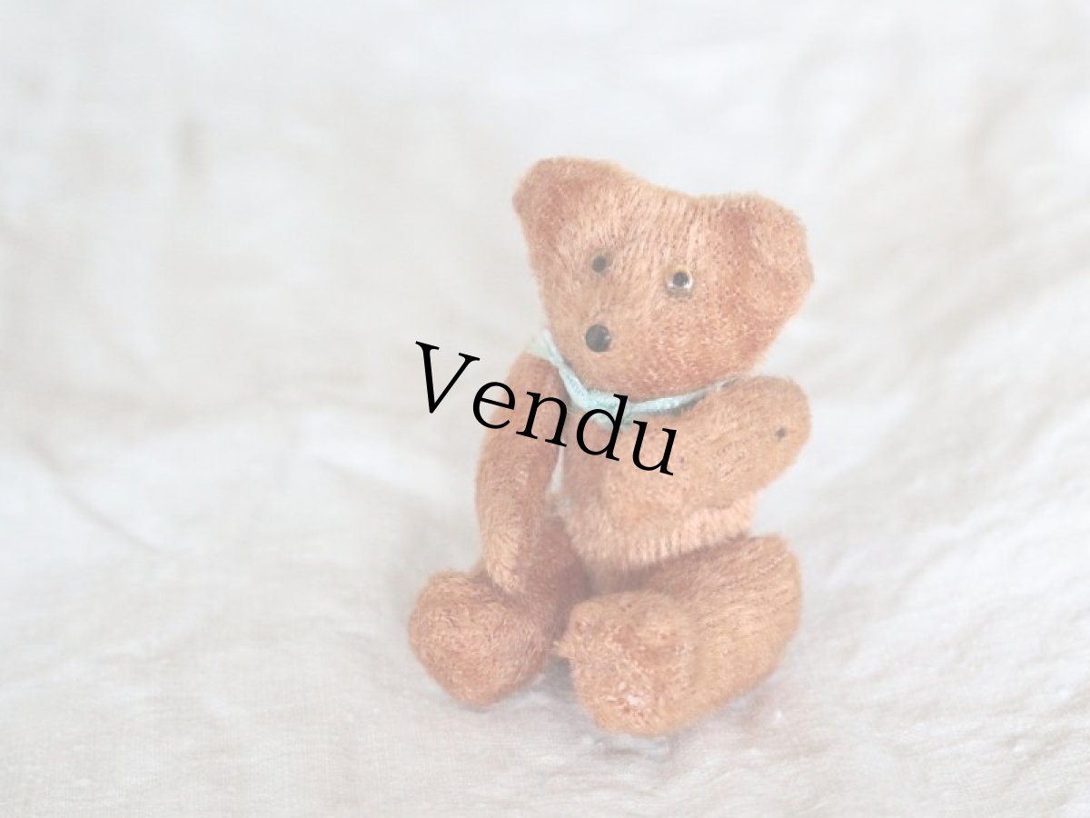 画像3: シナモンブラウン ミニベア (3)