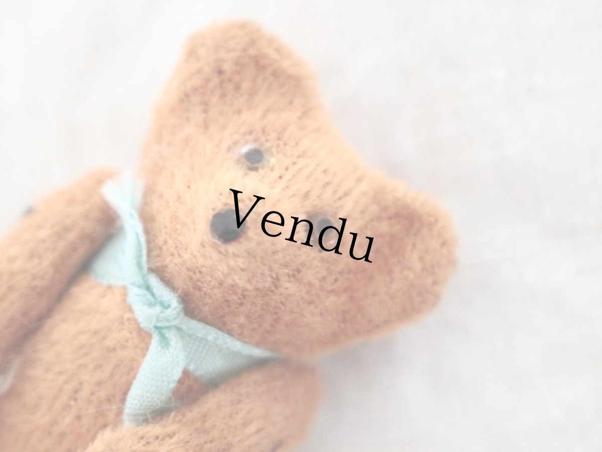 画像6: シナモンブラウン ミニベア (6)