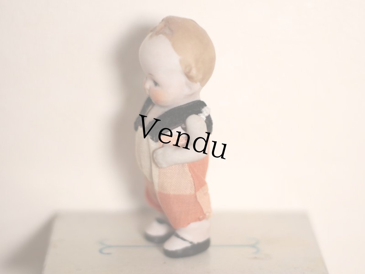 画像6: ショートヘアの可愛いビスクドール (6)