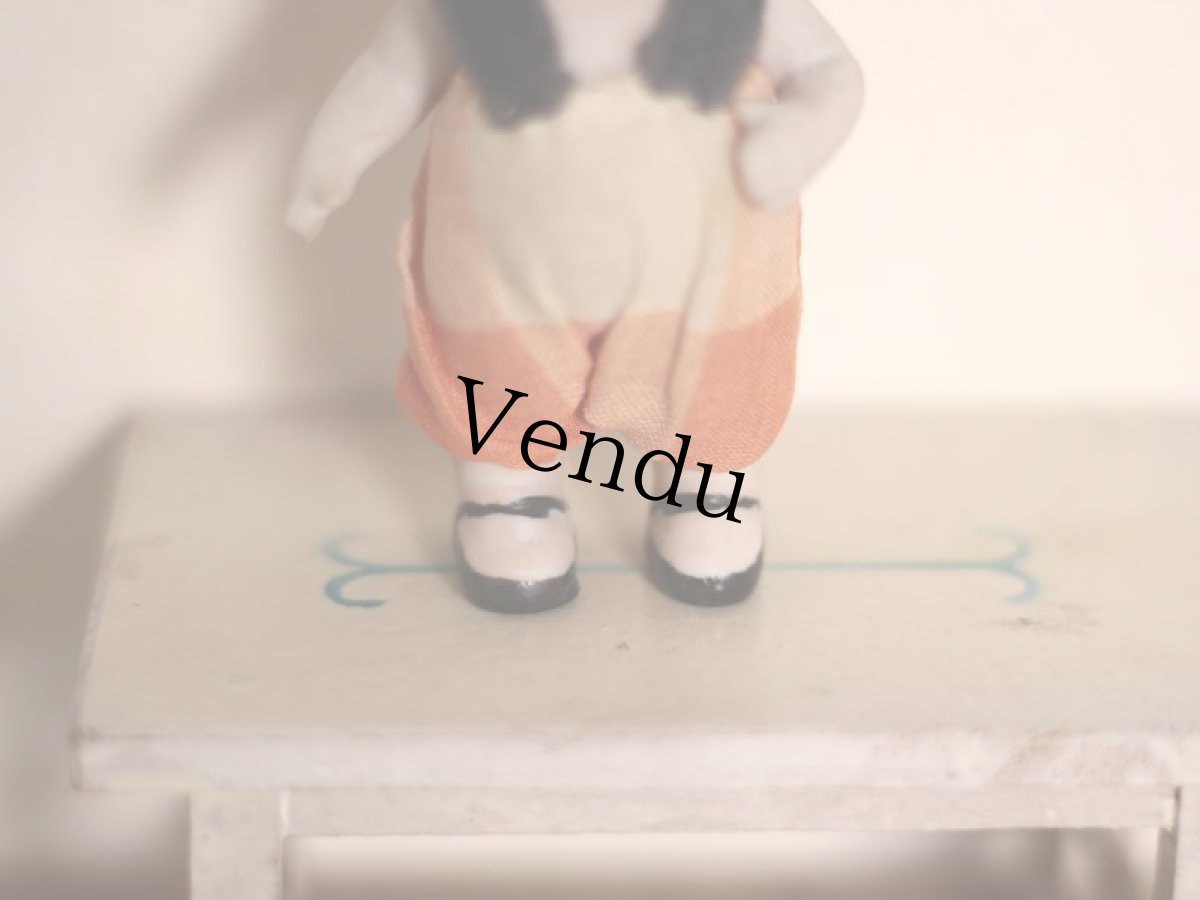 画像4: ショートヘアの可愛いビスクドール (4)