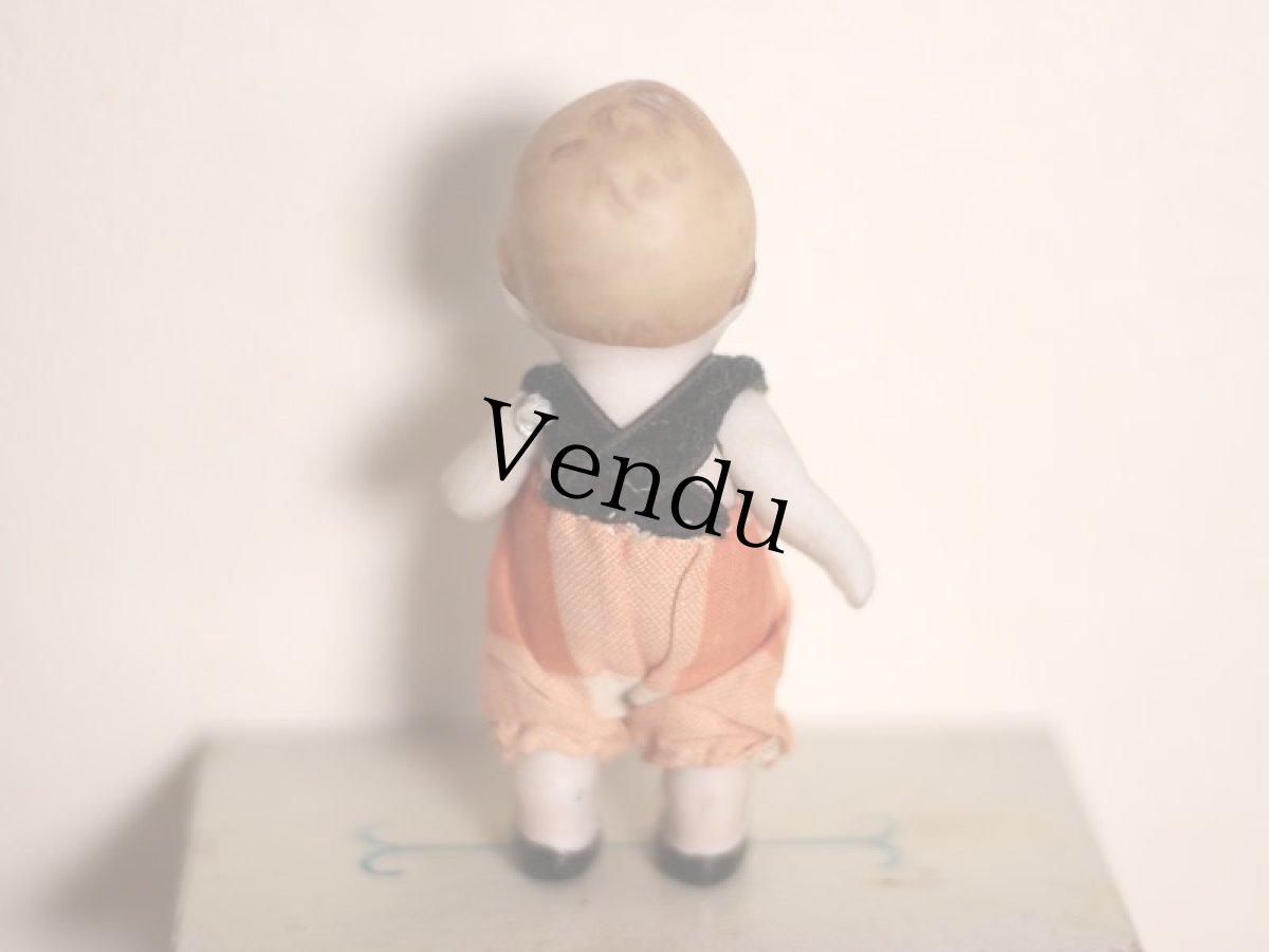 画像7: ショートヘアの可愛いビスクドール (7)