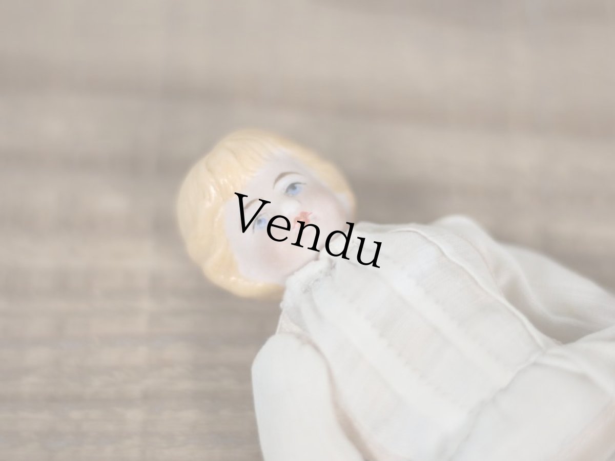 画像9: ブロンドのチャイナヘッドドール (9)