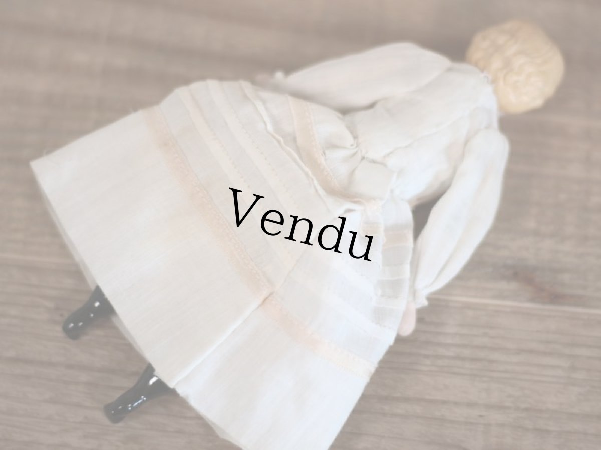 画像8: ブロンドのチャイナヘッドドール (8)