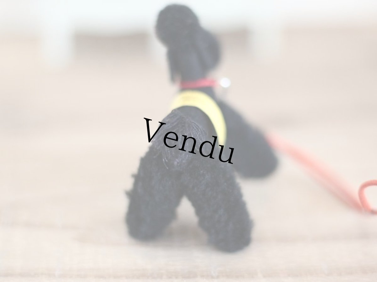 画像3: Steiff Miniature Poodle Black/Germany (3)