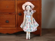 画像1: Wooden Peg Doll/ mini  (1)