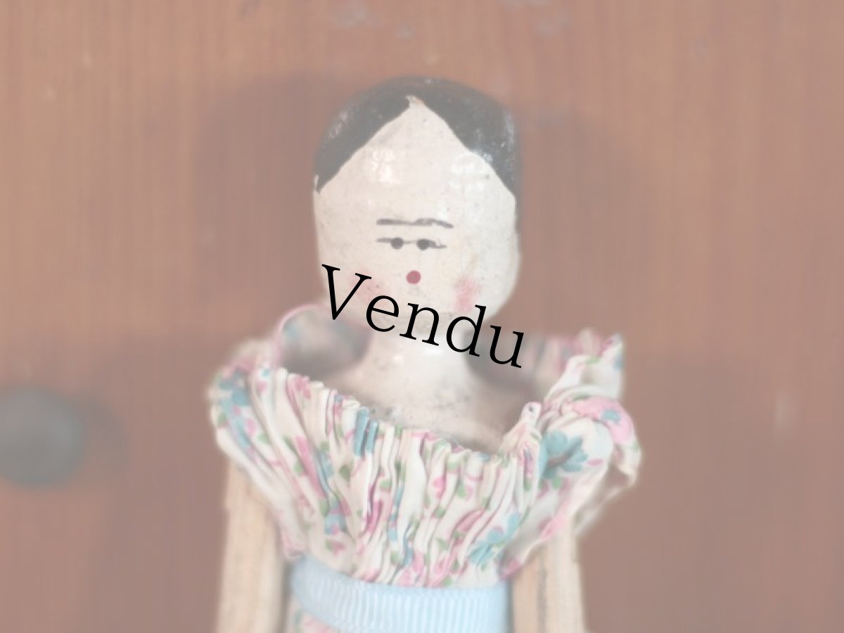 画像5: Wooden Peg Doll/ mini  (5)