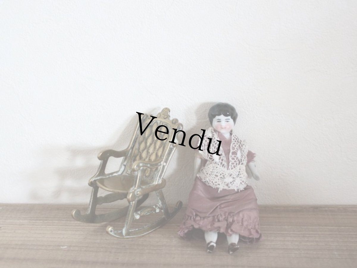 画像3: Rocking Chair & China Head Doll (3)