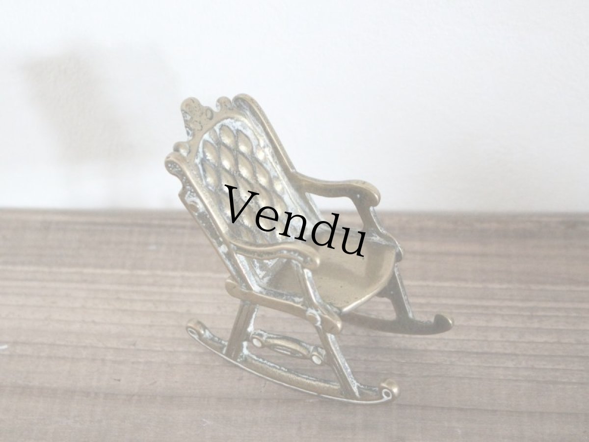 画像10: Rocking Chair & China Head Doll (10)