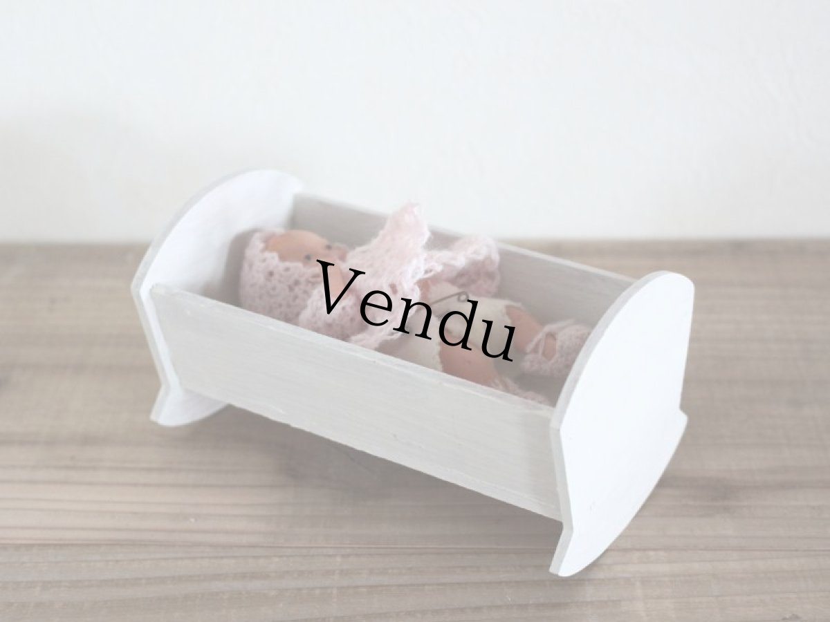 画像4: Wood Baby Bed (4)