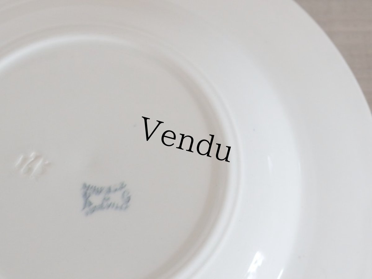 画像5: Lunéville K&G MIREILLE スープボウル 23.8cm/France/リュネヴィル (5)