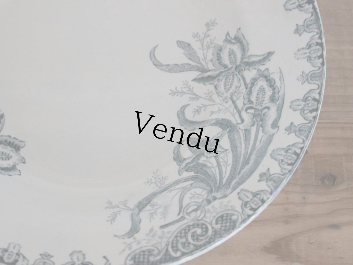 画像2: Saint Amand IRIS スープボウル 23.5cm/France/サン アマン (2)