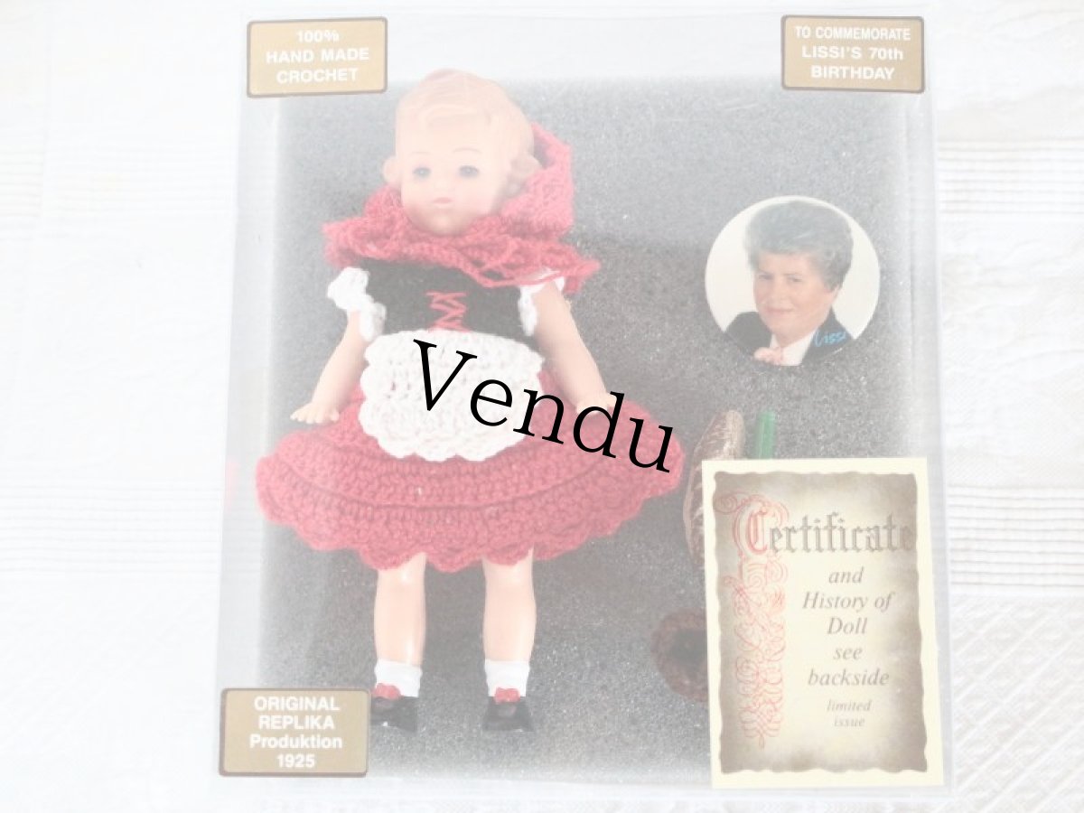 画像9: Vintage LISSI DOLL 5.5in/Little Red Riding Hood (9)