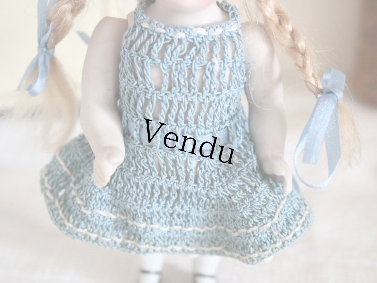 画像4: Kestner Bisque Doll 5in/Germany (4)