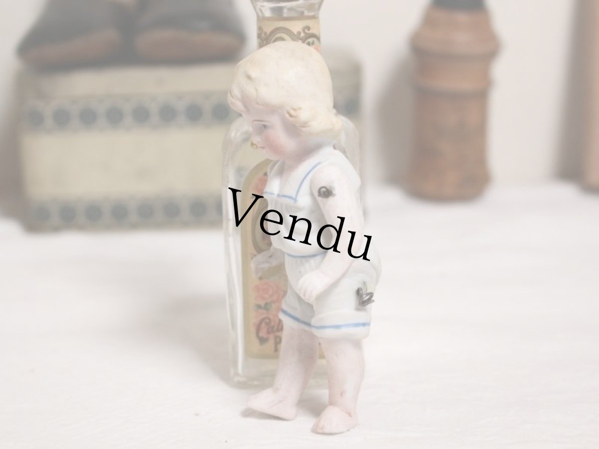 画像7: 少女のビスクドール (7)