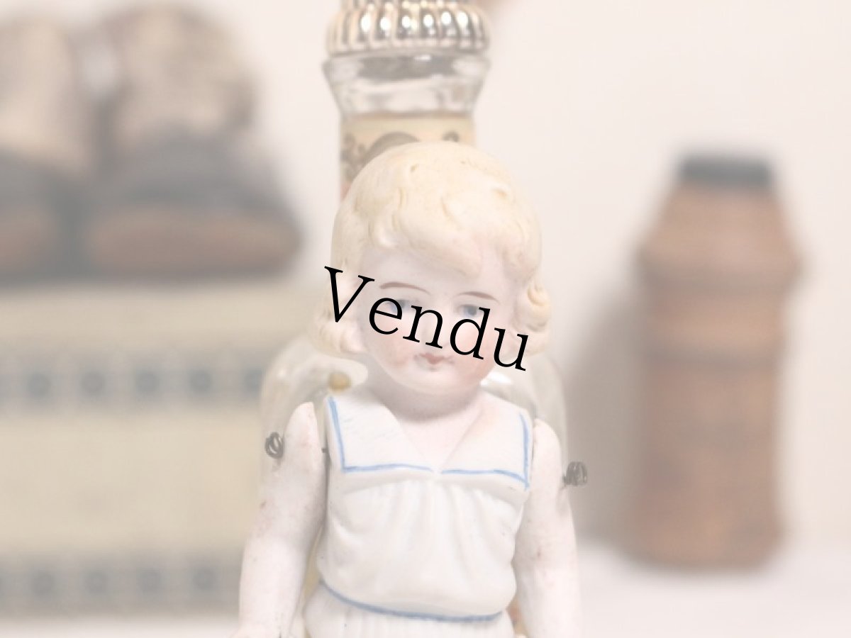 画像2: 少女のビスクドール (2)