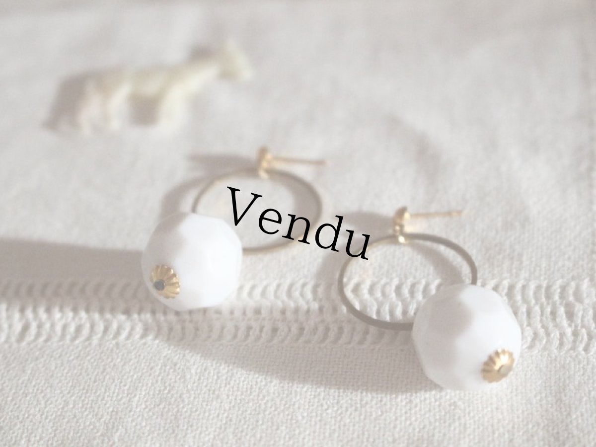 画像3: bRigitte:ピアス K13/ヨーロッパヴィンテージ (3)