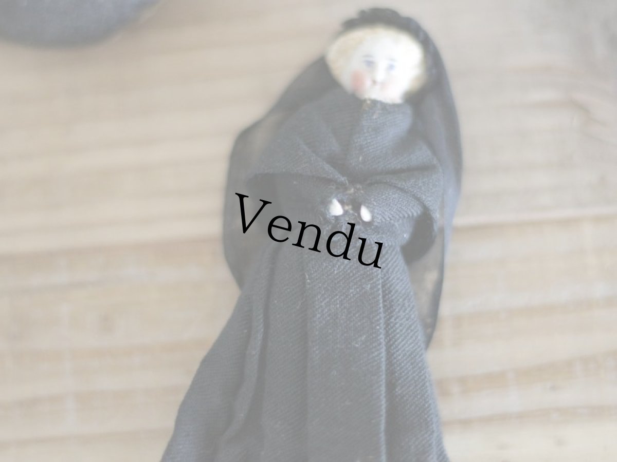 画像3: シスターのチャイナヘッドドール 3.5in (3)