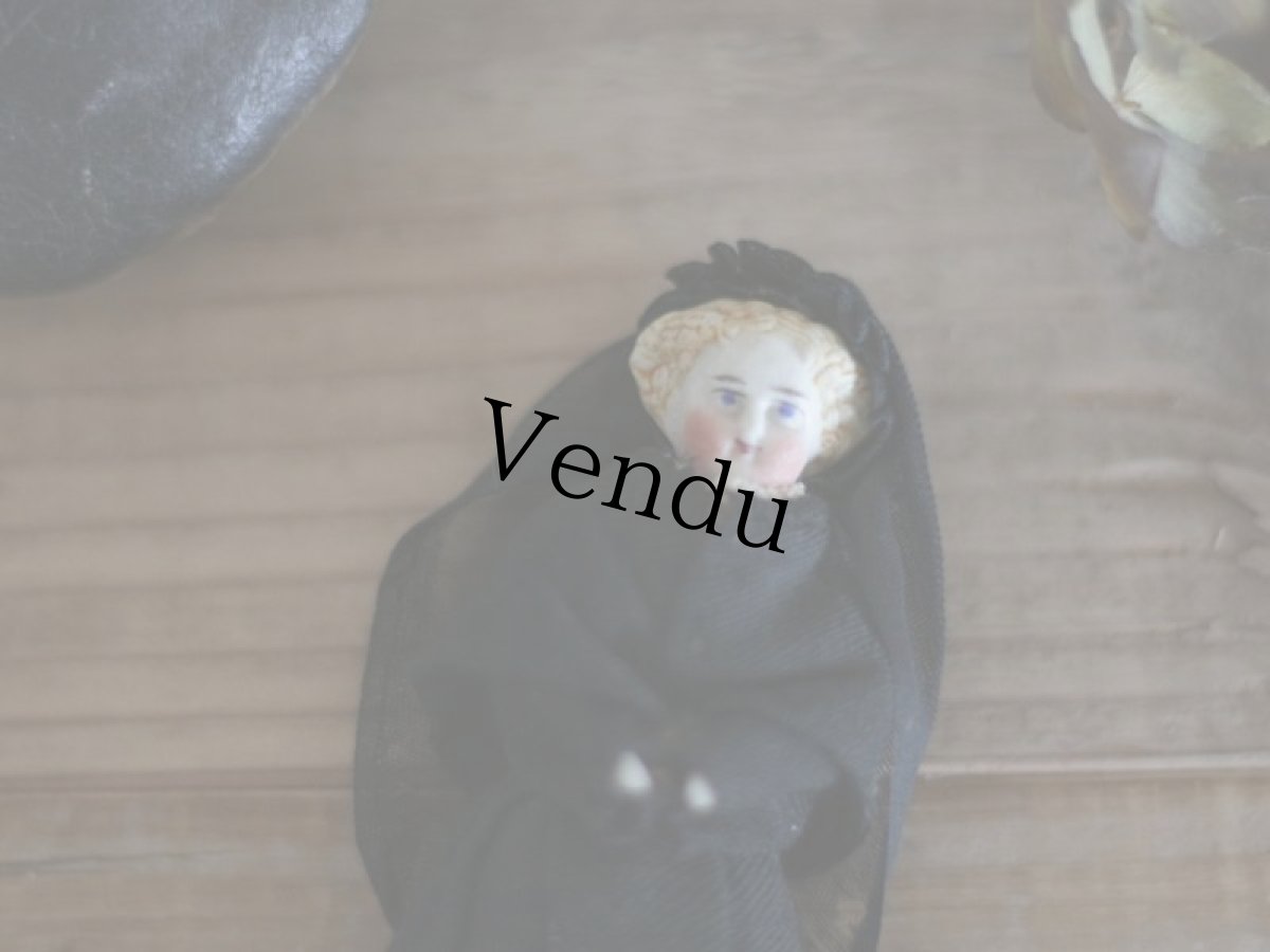 画像2: シスターのチャイナヘッドドール 3.5in (2)