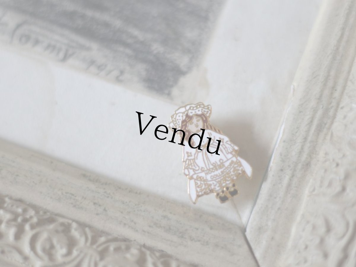 画像4: ヴィクトリアン少女のブローチ (4)