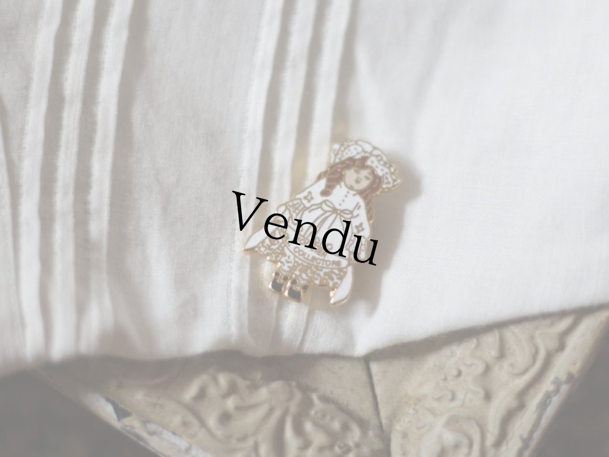 画像2: ヴィクトリアン少女のブローチ (2)