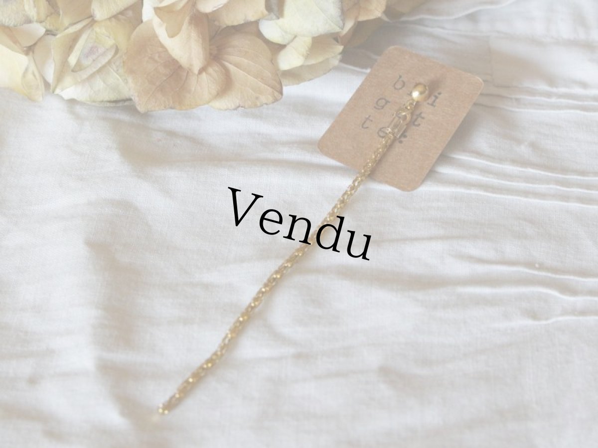 画像3: bRigitte:ピアス K32/ヨーロッパヴィンテージ (3)